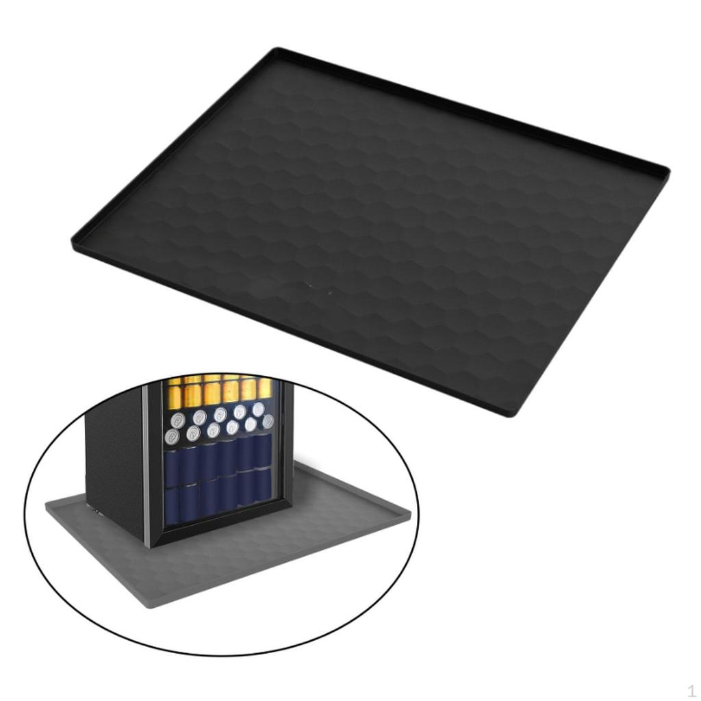 Mini Fridge Mat Freezer Drip Tray AntiSlip Home Supplies Spill Prevent Multifunction Washable