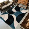 Nordic Geometric Carpet Rugs for Bedroom Washroom Floor Mat Living Room Decoration Rugs for Bedroom Carpets for Living Room