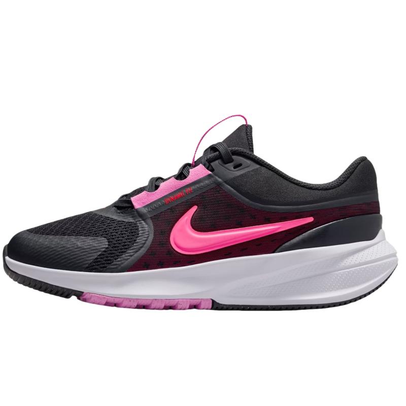

Nike Star Runner 5 GS Off Noir Hyper Pink Kids Sneakers Black Playful-Pink Bright-Crimson HF7004-005 35.5