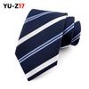 2025 New British Gentleman Stripe Men's Tie Suit Street Style Combo