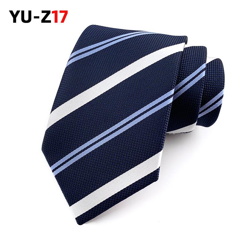 2025 New British Gentleman Stripe Men's Tie Suit Street Style Combo