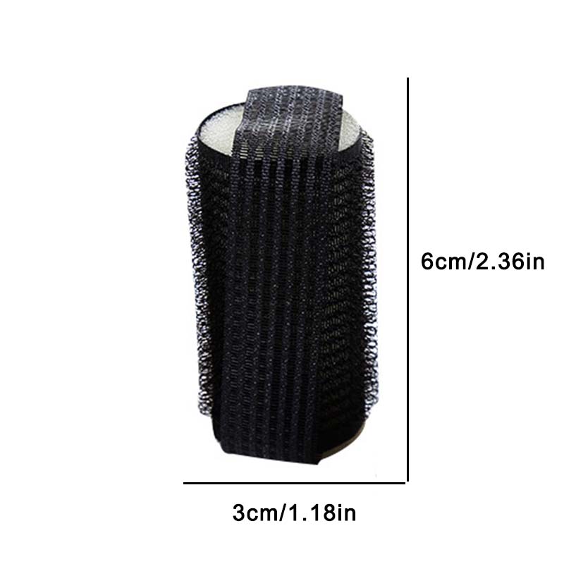 Lockenwickler aus Schwamm, Lockenwickler, Modellier- und Schlafwickler, groß, für Nylon, selbsthaltend, Damengriff, Friseur-Modellier-Schaum, Lockenwickler, Schlaf-Lockenschlauch, 12 Stück