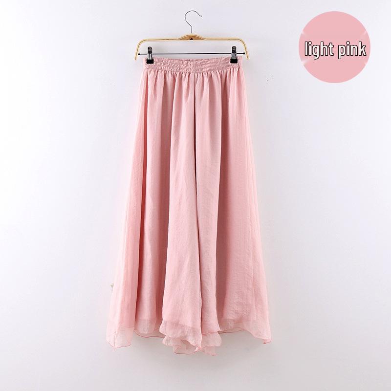 Flowy Women's Ethnic Jazz Dance Skirt Pants