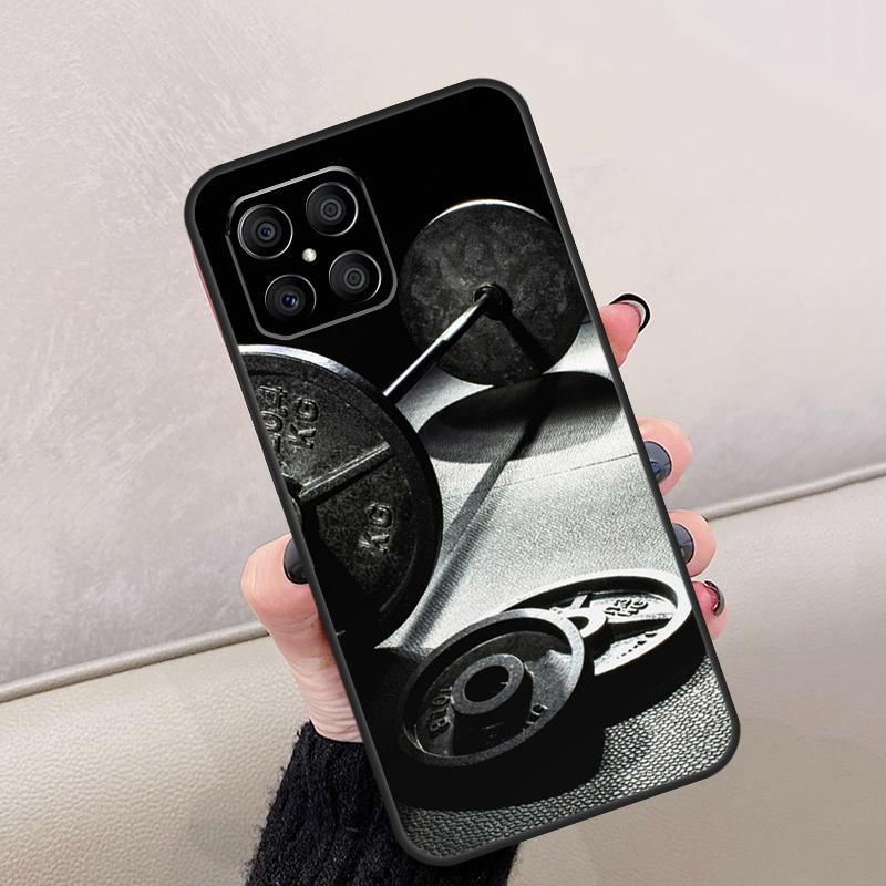 Bodybuilding Gym Fitness For Honor Magic 8 6 7 Pro Case For Honor 400 Lite 200 50 70 90 X8c X8b X9a X9b X9c X9d Win RT