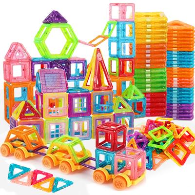 64-184 Stück Kinder Magnetische Bausteine Mini Größe Magnetspielzeug für Jungen Bauset STEM Spielzeug für Kinder Mädchen