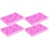 4pcs Picture Frames Silicone Mold Cake Decorating Photo Frame Chocolate Making Mold