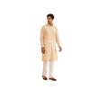 SOJANYA (Since 1958 Men' Cotton Sequence Embroidered Kurta with Churidaar Pyjama