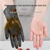 Semosi Durable Black Nitrile Gloves: Thick, Disposable, Oil-Resistant for Food, Beauty, Tattoo, Industrial, and Automotive Use.