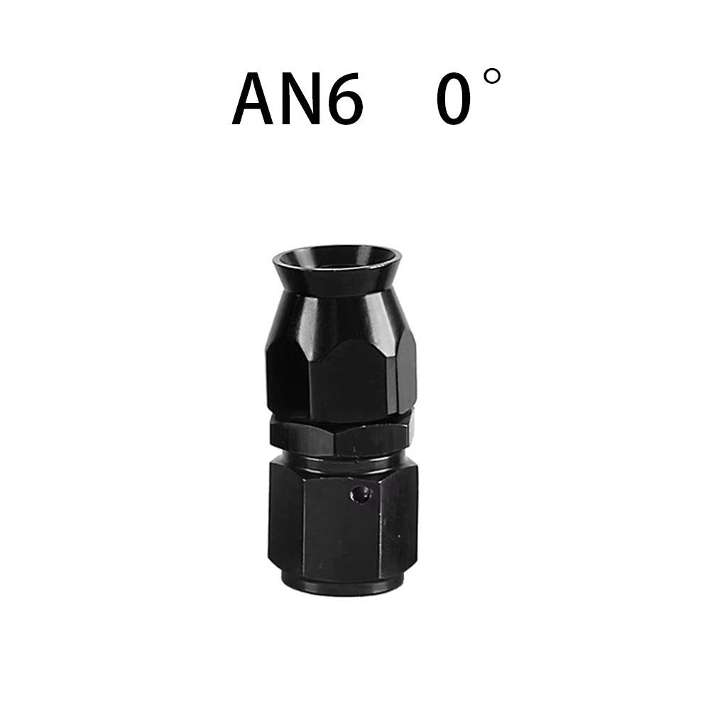 AN4/AN6/AN8/AN10/AN12 Oil Line Connector Aluminum Alloy Oil Hose End Adaptor AN Hose Fitting