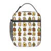 Avocado Brottasse Flasche Frühstück Isoliert Lunchtasche für Büro Kühltasche Thermisch Lebensmittelbox Tragetasche Auslaufsicher Lunchboxen Behälter