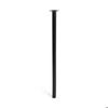 -Cylindrical Steel Base with a Height of 700 Mm and Black Finish