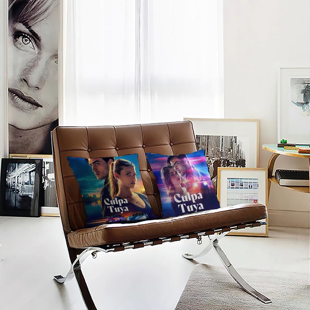 Hot Movie C-Culpa Tuya cushion cover Room Home Sofa living Office Coffee Shop Car Printing Decoration Nordic Simplicity Cover