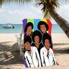 Beach Towel with The Jackson Pattern - soft,absorbent,machine washable Lightweight&Modern,swimming,Travel Essentials