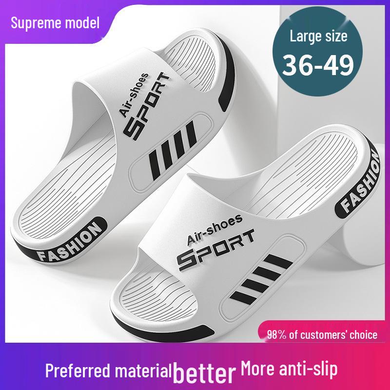 2024 Men's Outdoor Odor-Resistant Wide Cool Summer Non-Slip Slippers