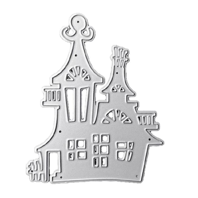 תבניות חיתוך טירה לחג המולד תבניות הבלטה בית חג המולד תבנית סכין