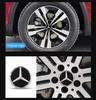 4pcs 75mm Car Wheel Center Logo Hub Cap For Mercedes Benz E300 W211 W205 W213 W203 C218 A207 CLA CLS E Class accessories