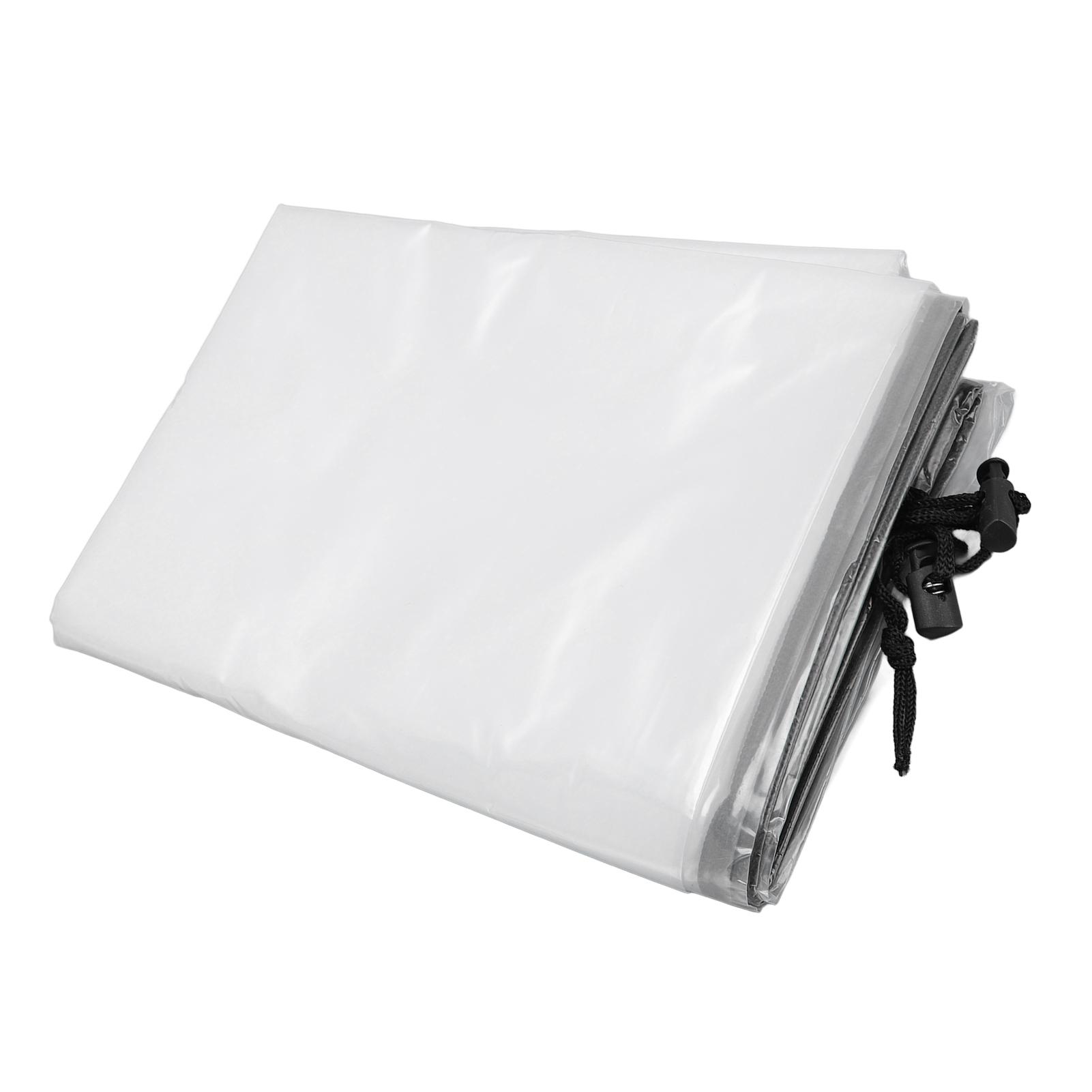 

Зимний чехол для растений, дождестойкий, предотвращающий замерзание, прозрачный ПЭ мешок-укрытие для растений для улицы, 140x200 см 55,1x78,7 дюйма 140x200cm/55.1x78.7in