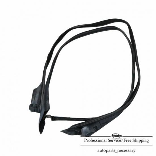 2PCS Front L+R Door Rubber Seal For BMW F01 F02 740I 750I 740Li 51337178008