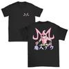 Maglietta estiva da uomo in cotone a maniche corte con scollo tondo e stampa kawaii Majin Buu Gym Ball Z Fitness Anime per genitori