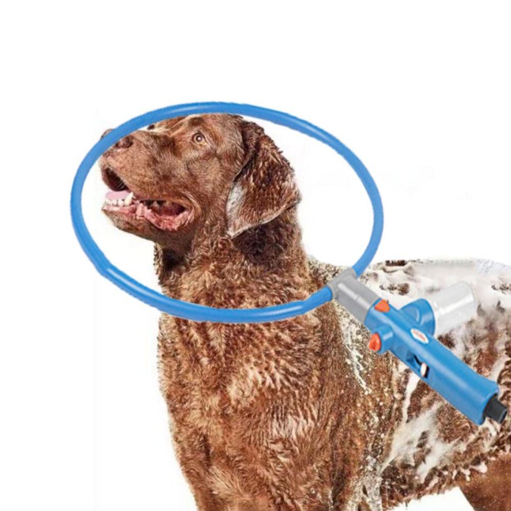 Kreativer Kunststoff 360 Grad Haustierwascher Voller Bereich Hundebad Waschreiniger Katzenbad Duschschlauch Outdoor