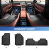 Right Drive for Geely Coolray Proton X50 2020- 2026 Car Floor Mats Cargo Liner Trunk Pad TPE Foot Mat All -Weather Accessories