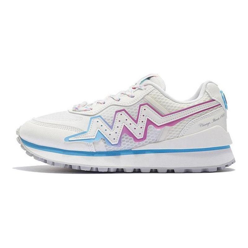 Li-Ning 001 Men s Low Top Sport Casual Shoes White Blue ABCS017-2 41.5