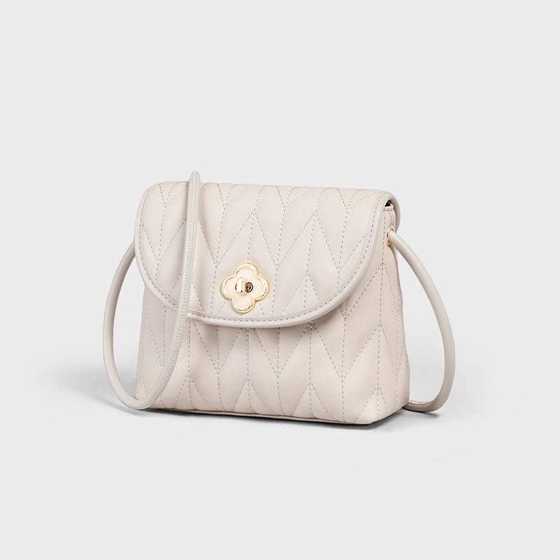 Bucket Bag Women's New Women's Bag Autumn and Winter Leather Mobile Phone Small Bag High-end Bags Crossbody Bag Women