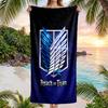 Attack Titan Fashion Beach Towel: Ideal for Summer Adventures Soft, Absorbent and Quick Drying Suitable for Swimming and Bathing