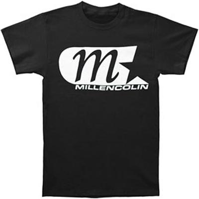 Millencolin - Herren M Stern Klassisches Logo T-Shirt, XX-Large, Schwarz