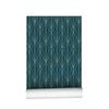 Geometric Wallpaper Green Trellis Pattern Contact Paper Self Adhesive Wallpaper DIY Removable Cabinets Drawer Liner Decor