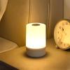 Lampada da comodino touch-controllata da 1 pezzo con luce calda - Luce notturna a LED alimentata tramite USB per un'atmosfera accogliente in camera da letto e per l'arredamento della casa