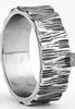 New Viking Style Vertical Stripe Texture Unisex Ring