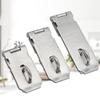 2 ks 3palcová nerezová visací zámková západka Bezpečnostní dvířková západka se skrytými šrouby pro skříňku, skříňku, bránu