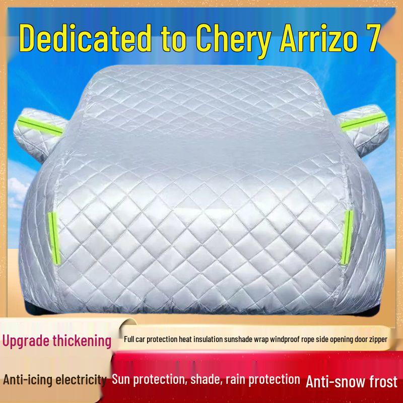 

Chery Arrizo 7 Car Cover: Sun & Rain Protection, Heat Insulation, Durable Outerwear Thickened with Cotton Hail Protection All-Season