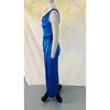 Elegant Sleeveless Slit-Hem Slimming Evening Gown