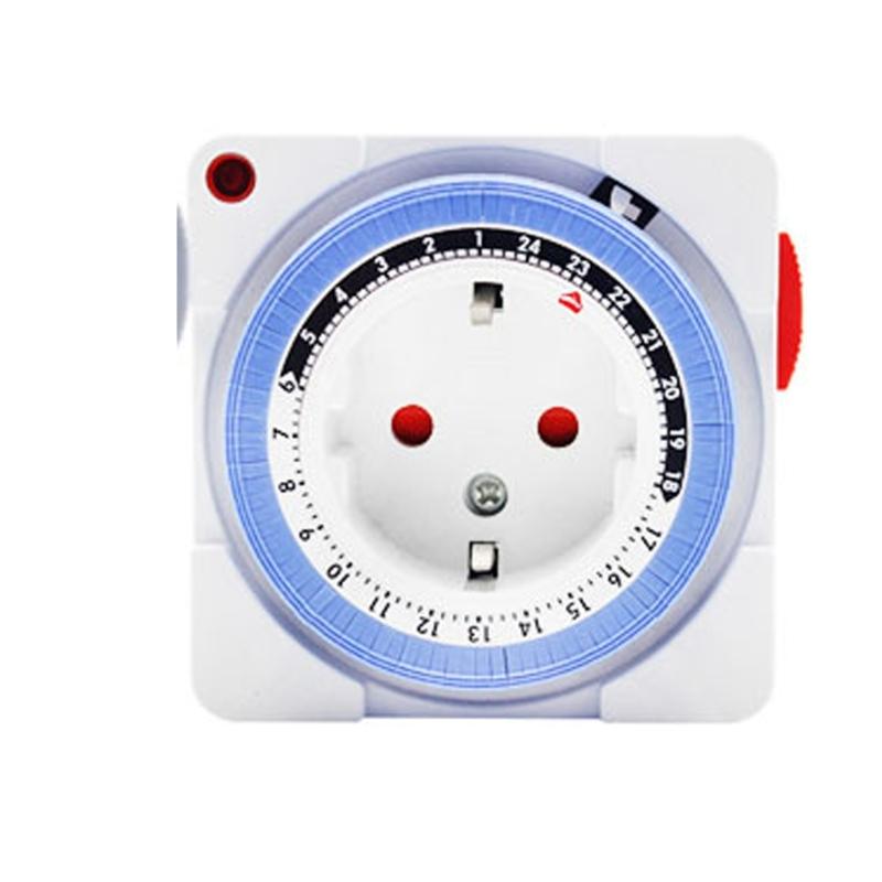 15Minute Precisions Mechanical Timer Switches for Electrical Outlets Global Sockets ABS Material Energy Efficient