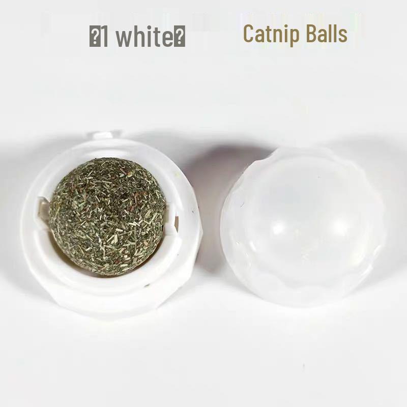 Catnip Merry-Go-Round: Self-Play Teething Toy with Matatabi Fruit for Cats