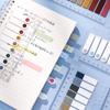 Retro Morandi Sticky Notes: Tearable Index Stickers & Colored Bookmarks for Students