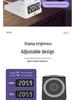 3-in-1 Wireless Charger: Alarm Clock, Magnetic Phone Stand, Fast Charging for Apple Watch & Earphones