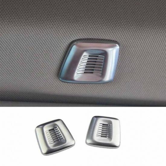 2011-2017 Cover Trim Matte Silver Car Roof Microphone Horn Fit For BMW 5 Series