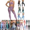 Sleek Women Sleeveless Yoga Set With Padded Bra And High Waisted Elastic Leggings