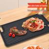 ZISHI Reversible Cast Iron Grill and Griddle Pan