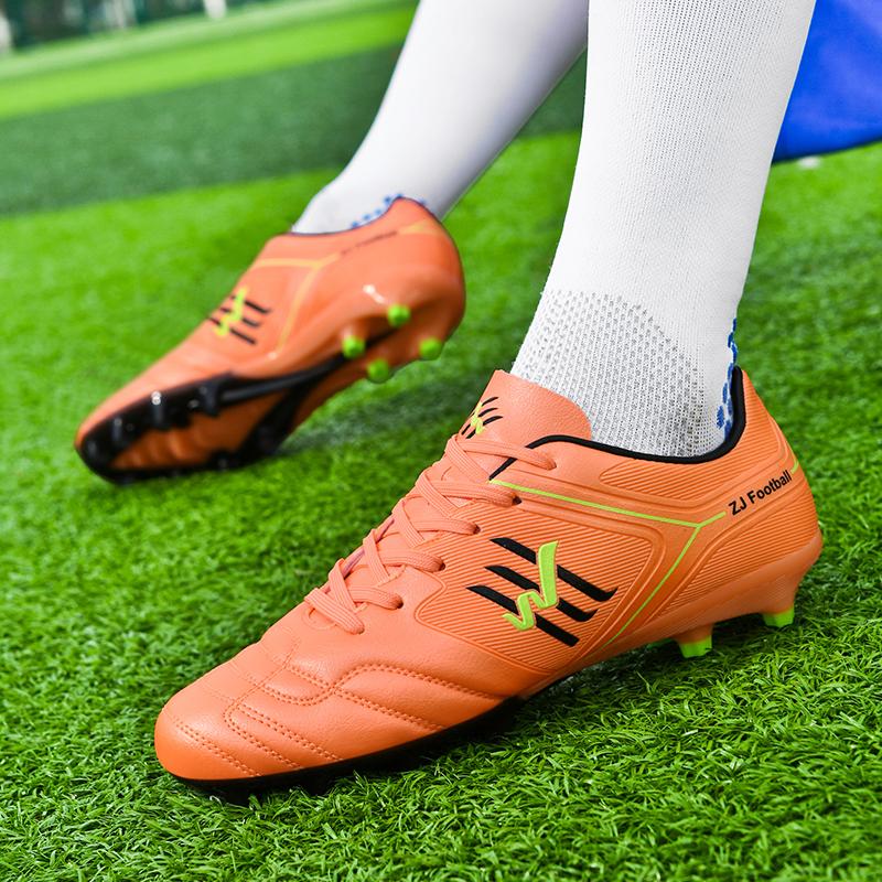 Soccer Shoes Man Society Non-slip Football Boots Sneakers Outdoor Grass Training Cleats Teenager's Outdoor Sports Footwear
