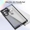 Transparent Soft Frame Hard PC Armor Phone Case For Samsung Galaxy S25 S24 Ultra S23 S22 Plus S20 S21 FE Camera Protection Cover