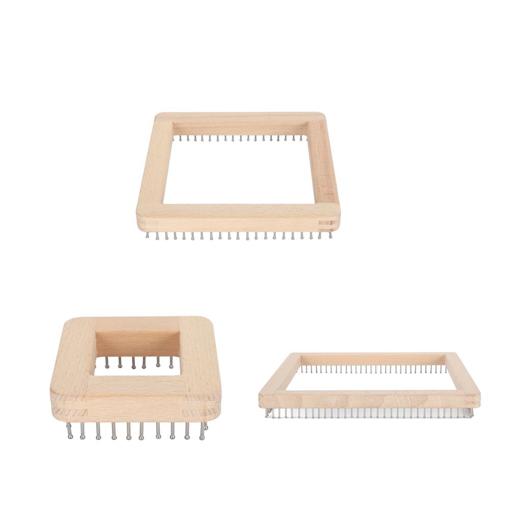 Holzstricken Professionelles handgefertigtes Strickbrett zum Weben von Mützen, Schals und Schals für Kinder