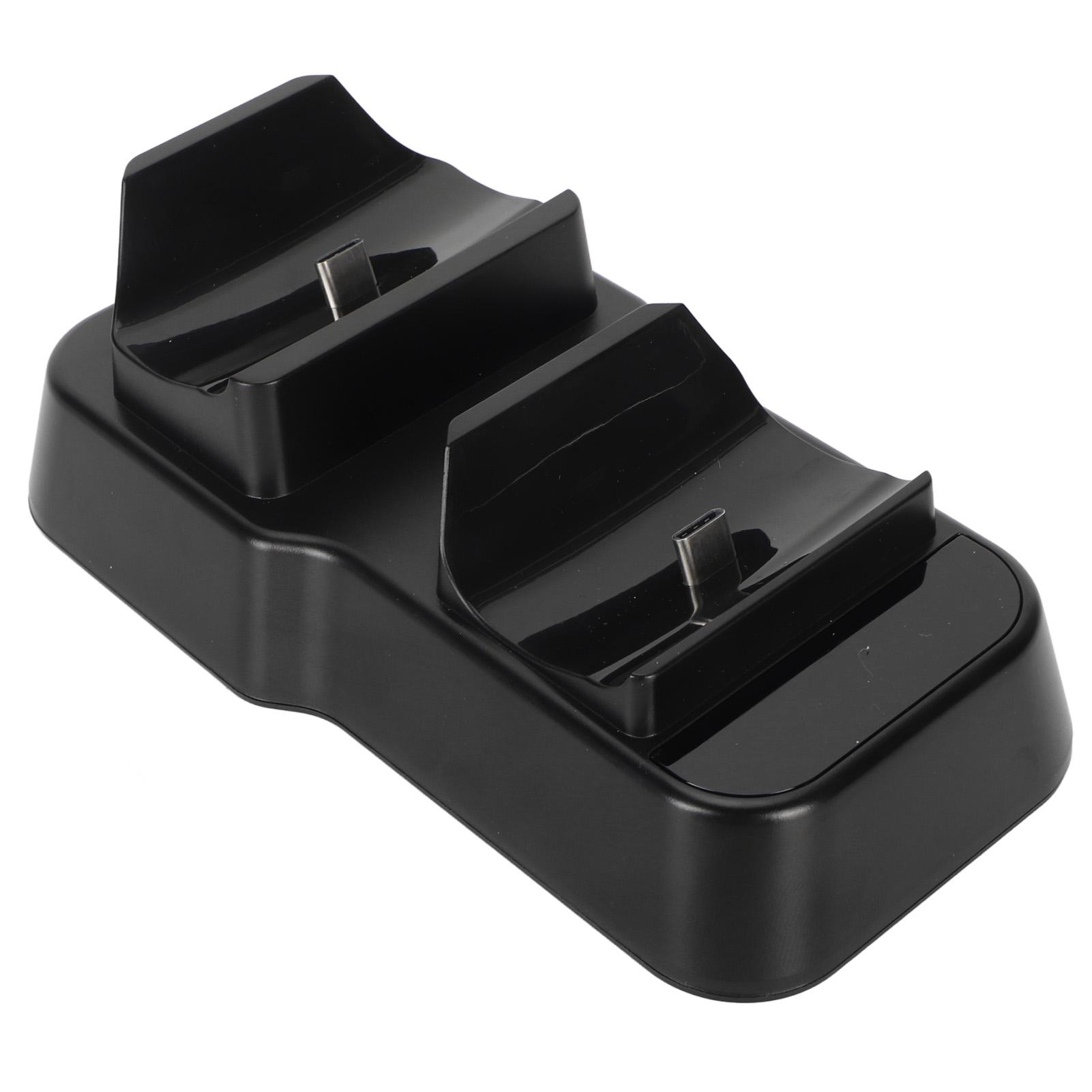 

Зарядна станція для контролера PS5 Швидка зарядка Адаптер змінного струму Подвійна зарядна станція Док-станція зі світлодіодним індикатором