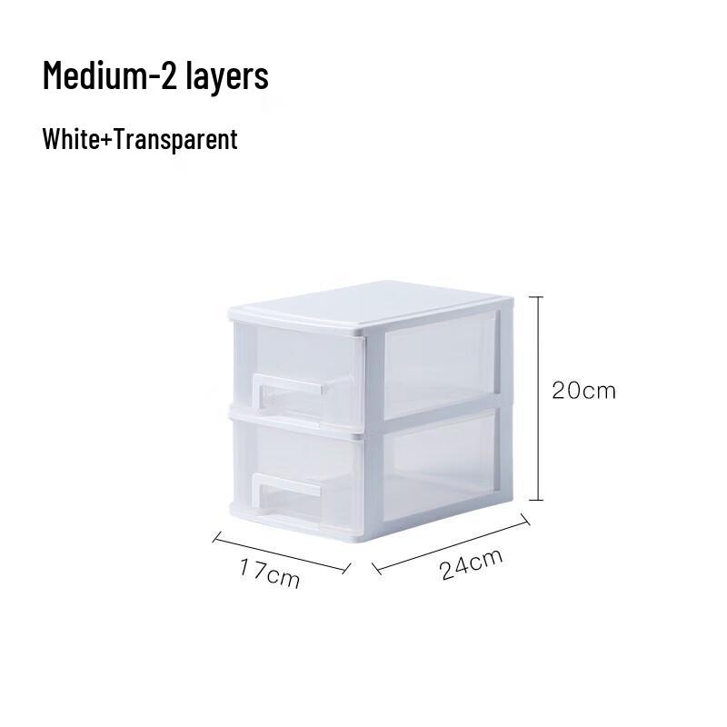 Transparent Desktop Drawer Organizer