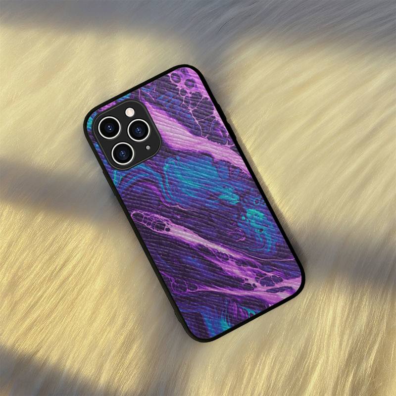 Husă lichidă abstractă pentru telefon Husă din piele dură pentru iPhone 11 12 13 Mini Pro Max 8 7 Plus SE 2020 X XR XS Coque