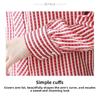 Striped Shirt for Women Spring and Autumn 2026 New Fashion Casual Chiffon Long Sleeve Blouse
