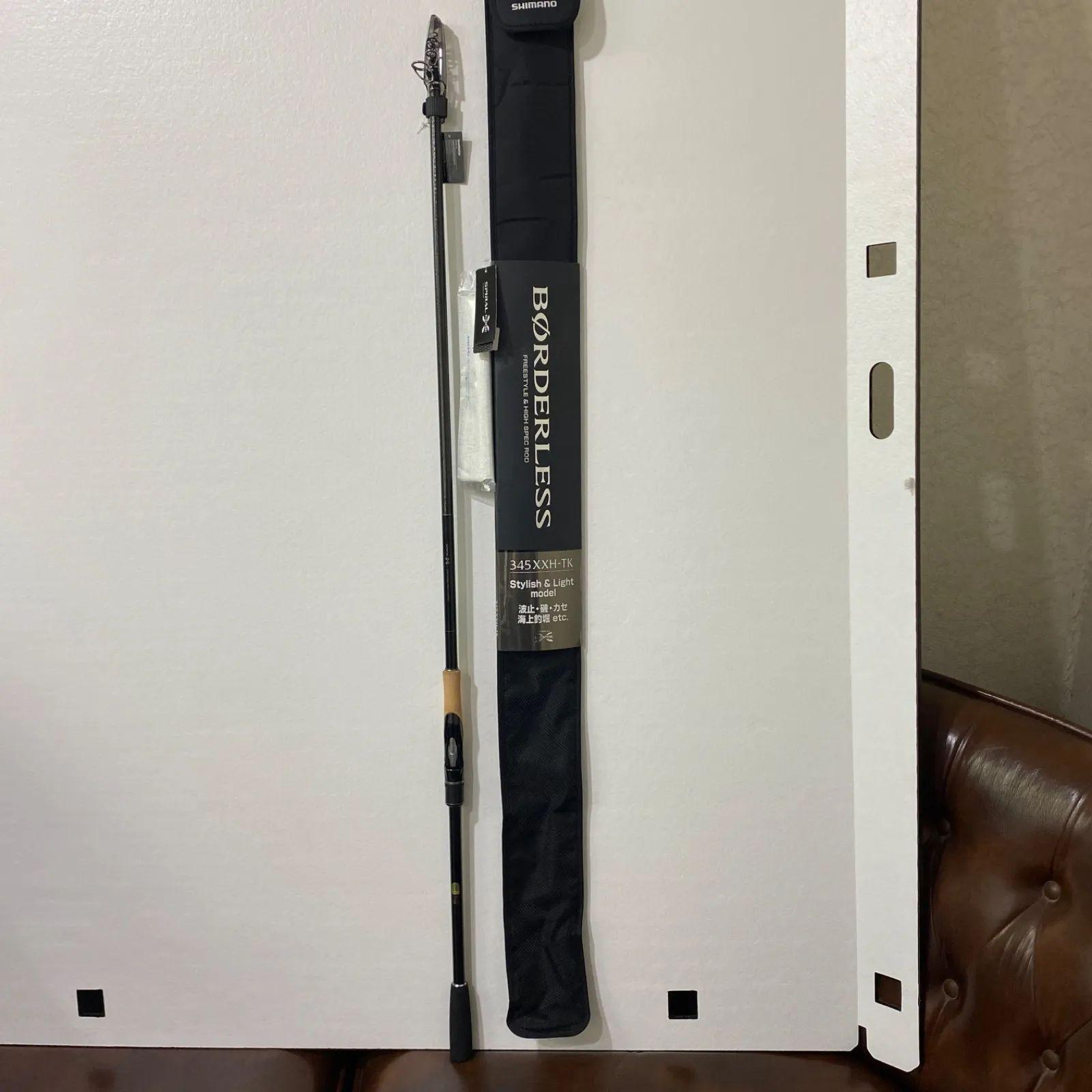 Used [Good condition] Shimano 22 Borderless (with guide) 345XXH-TK / Iso rod Shimano rod fishing gear @river